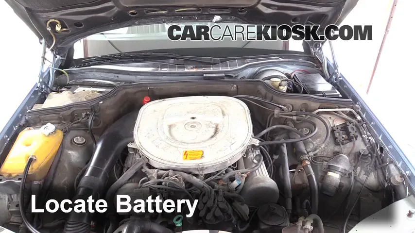 1981 Mercedes-Benz 380SEL 3.8L V8 Sedan (4 Door) Battery